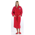 Terry Velour Kimono Robe (Color Embroidered)